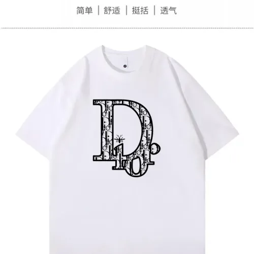 Wholesale Christian Dior T-Shirts Short Sleeved For Unisex #1420782 $34.00 USD, Wholesale Quality Replica Christian Dior T-Shirts