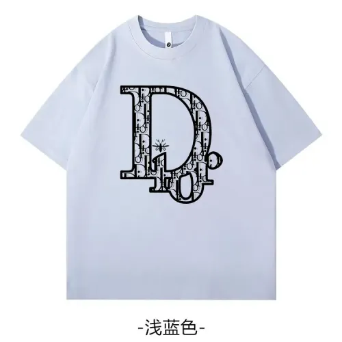 Wholesale Christian Dior T-Shirts Short Sleeved For Unisex #1420783 $34.00 USD, Wholesale Quality Replica Christian Dior T-Shirts