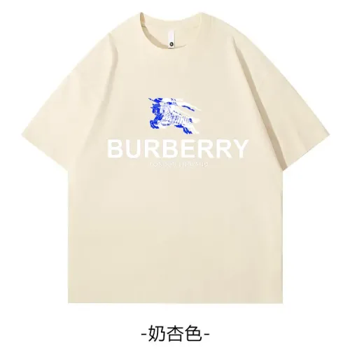 Wholesale Burberry T-Shirts Short Sleeved For Unisex #1420790 $34.00 USD, Wholesale Quality Replica Burberry T-Shirts