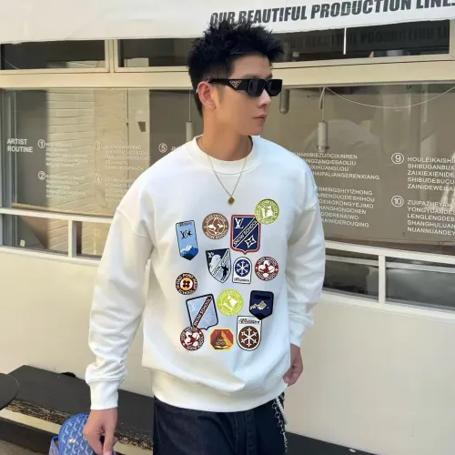 Wholesale Louis Vuitton LV Hoodies Long Sleeved For Men #1420820 $48.00 USD, Wholesale Quality Replica Louis Vuitton LV Hoodies