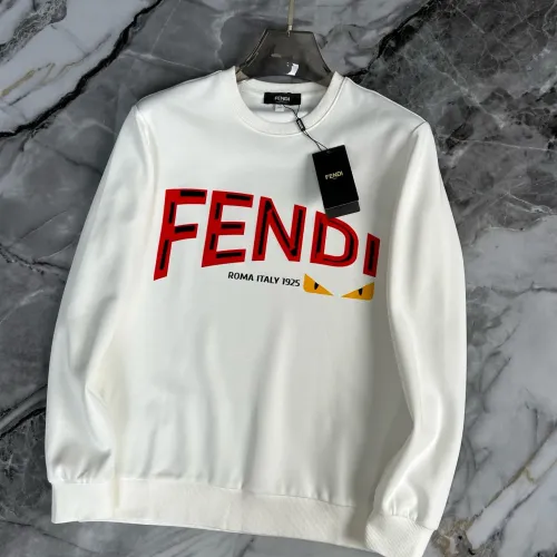 Wholesale Fendi Hoodies Long Sleeved For Men #1420843 $48.00 USD, Wholesale Quality Replica Fendi Hoodies