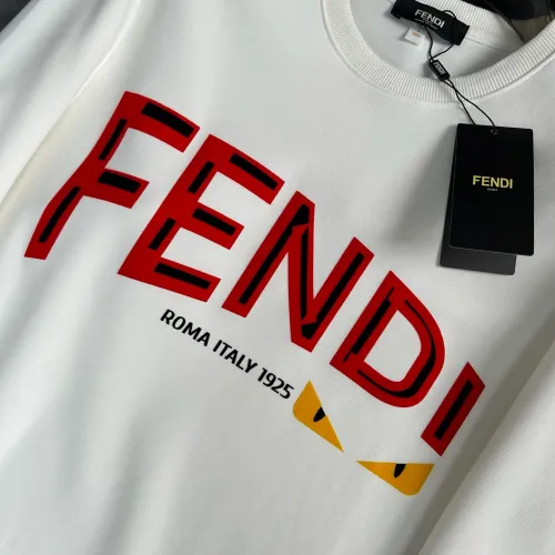 Replica Fendi Hoodies Long Sleeved For Men #1420843 $48.00 USD for Wholesale