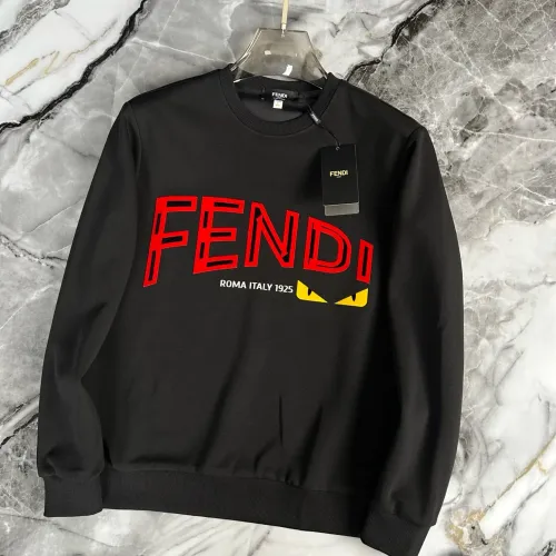 Wholesale Fendi Hoodies Long Sleeved For Men #1420846 $48.00 USD, Wholesale Quality Replica Fendi Hoodies