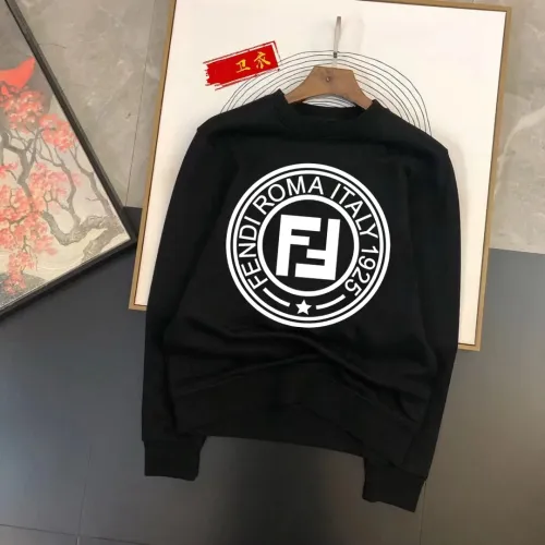 Wholesale Fendi Hoodies Long Sleeved For Men #1420861 $48.00 USD, Wholesale Quality Replica Fendi Hoodies