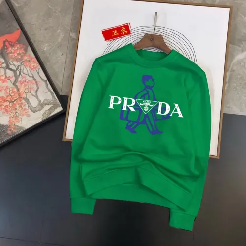 Wholesale Prada Hoodies Long Sleeved For Men #1420894 $48.00 USD, Wholesale Quality Replica Prada Hoodies