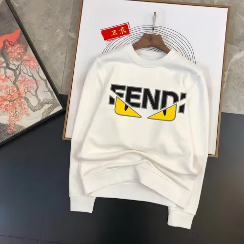 Wholesale Fendi Hoodies Long Sleeved For Men #1420902 $48.00 USD, Wholesale Quality Replica Fendi Hoodies