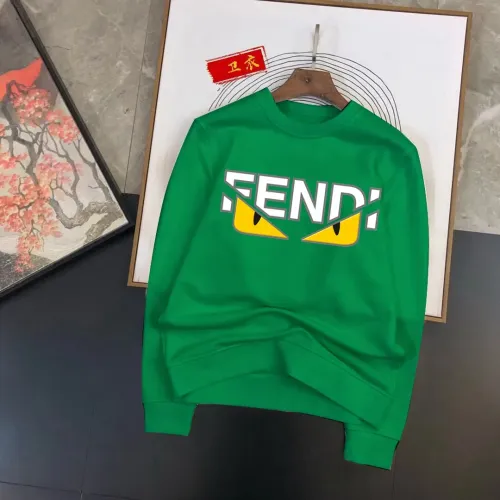 Wholesale Fendi Hoodies Long Sleeved For Men #1420905 $48.00 USD, Wholesale Quality Replica Fendi Hoodies