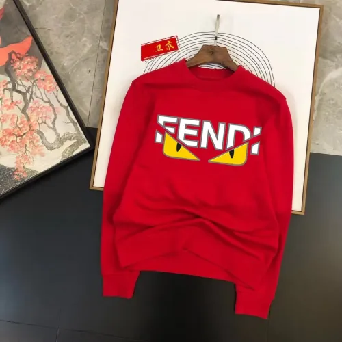 Wholesale Fendi Hoodies Long Sleeved For Men #1420906 $48.00 USD, Wholesale Quality Replica Fendi Hoodies
