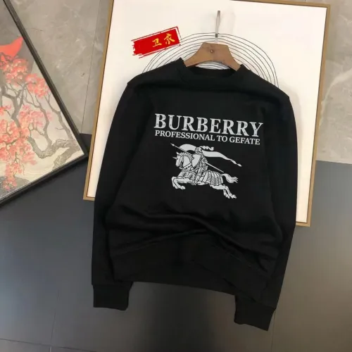 Wholesale Burberry Hoodies Long Sleeved For Men #1420924 $48.00 USD, Wholesale Quality Replica Burberry Hoodies