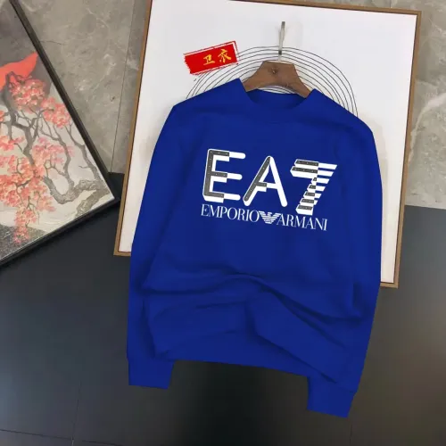 Wholesale Armani Hoodies Long Sleeved For Men #1420935 $48.00 USD, Wholesale Quality Replica Armani Hoodies