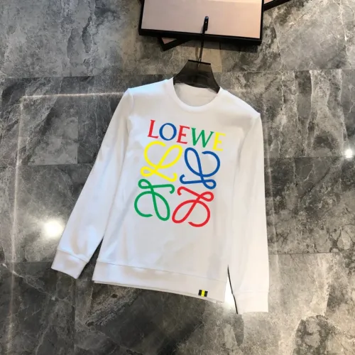 Wholesale LOEWE Hoodies Long Sleeved For Men #1420953 $48.00 USD, Wholesale Quality Replica LOEWE Hoodies