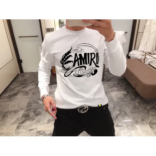 Wholesale Amiri Hoodies Long Sleeved For Men #1420957 $48.00 USD, Wholesale Quality Replica Amiri Hoodies