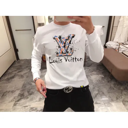 Wholesale Louis Vuitton LV Hoodies Long Sleeved For Men #1420962 $48.00 USD, Wholesale Quality Replica Louis Vuitton LV Hoodies