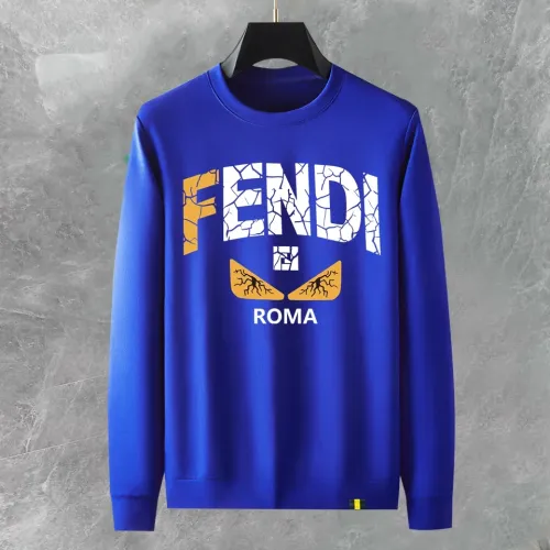 Wholesale Fendi Hoodies Long Sleeved For Men #1421014 $48.00 USD, Wholesale Quality Replica Fendi Hoodies