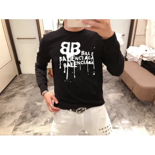 Wholesale Balenciaga Hoodies Long Sleeved For Men #1421036 $48.00 USD, Wholesale Quality Replica Balenciaga Hoodies