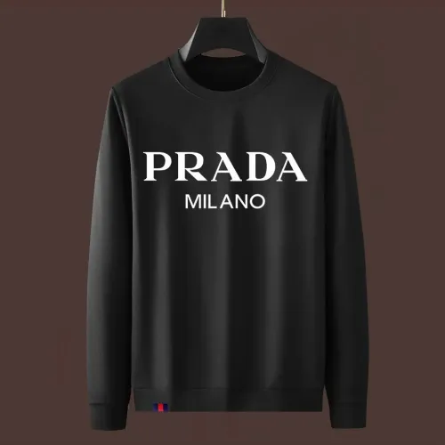 Wholesale Prada Hoodies Long Sleeved For Men #1421102 $48.00 USD, Wholesale Quality Replica Prada Hoodies