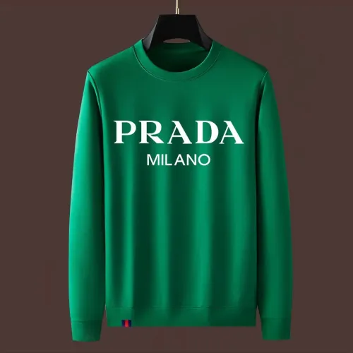 Wholesale Prada Hoodies Long Sleeved For Men #1421105 $48.00 USD, Wholesale Quality Replica Prada Hoodies
