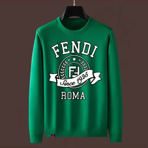 Wholesale Fendi Hoodies Long Sleeved For Men #1421137 $48.00 USD, Wholesale Quality Replica Fendi Hoodies