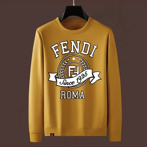 Wholesale Fendi Hoodies Long Sleeved For Men #1421139 $48.00 USD, Wholesale Quality Replica Fendi Hoodies