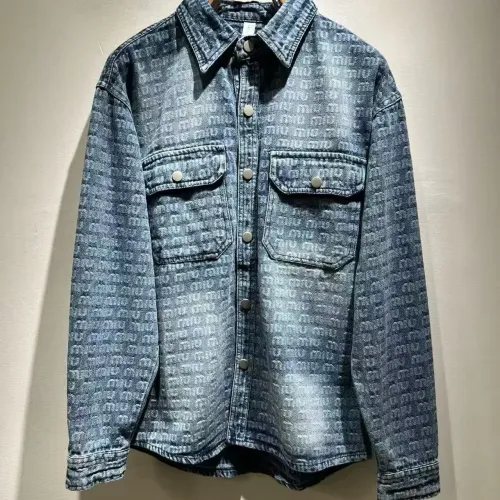 Wholesale MIU MIU Jackets Long Sleeved For Men #1421191 $72.00 USD, Wholesale Quality Replica MIU MIU Jackets