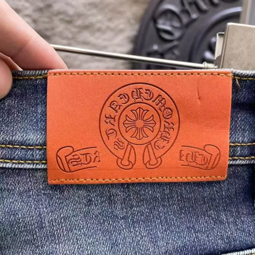 Replica Chrome Hearts Jeans For Men #1421198 $68.00 USD for Wholesale