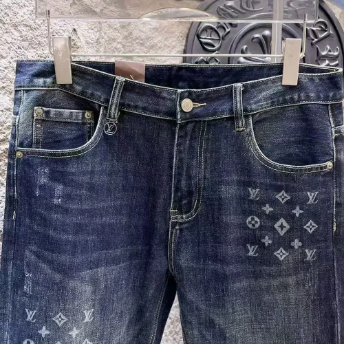 Replica Louis Vuitton LV Jeans For Men #1421201 $68.00 USD for Wholesale