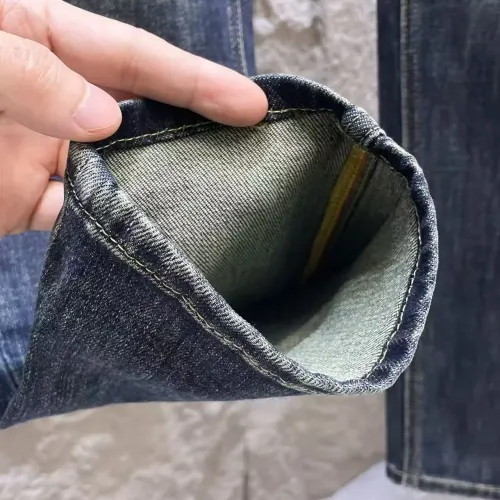 Replica Louis Vuitton LV Jeans For Men #1421201 $68.00 USD for Wholesale