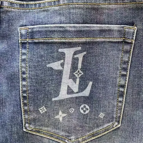 Replica Louis Vuitton LV Jeans For Men #1421203 $68.00 USD for Wholesale