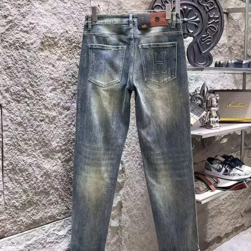 Replica Hermes Jeans For Men #1421206 $68.00 USD for Wholesale