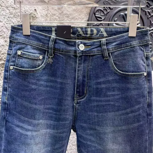 Replica Prada Jeans For Men #1421208 $68.00 USD for Wholesale