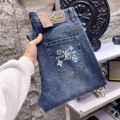 Wholesale Louis Vuitton LV Jeans For Men #1421209 $68.00 USD, Wholesale Quality Replica Louis Vuitton LV Jeans