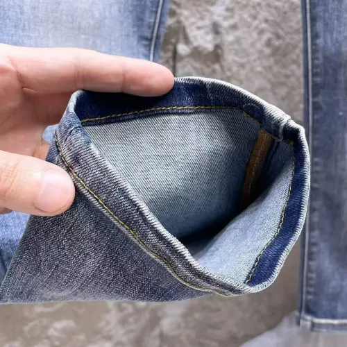 Replica Burberry Jeans For Men #1421212 $68.00 USD for Wholesale