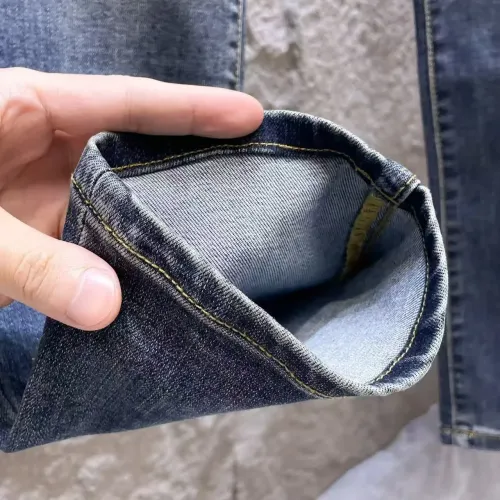 Replica Burberry Jeans For Men #1421214 $68.00 USD for Wholesale