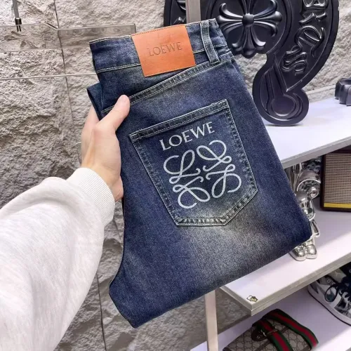 Wholesale LOEWE Jeans For Men #1421216 $68.00 USD, Wholesale Quality Replica LOEWE Jeans