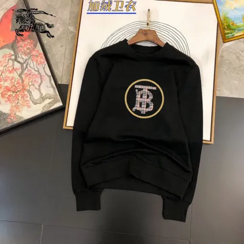 Wholesale Burberry Hoodies Long Sleeved For Men #1421231 $45.00 USD, Wholesale Quality Replica Burberry Hoodies