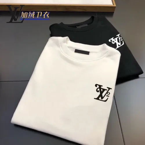 Replica Louis Vuitton LV Hoodies Long Sleeved For Men #1421246 $45.00 USD for Wholesale