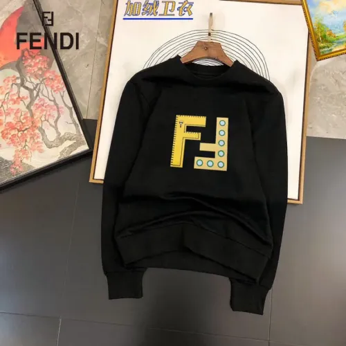Wholesale Fendi Hoodies Long Sleeved For Men #1421253 $45.00 USD, Wholesale Quality Replica Fendi Hoodies