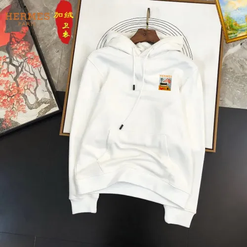 Wholesale Hermes Hoodies Long Sleeved For Men #1421258 $45.00 USD, Wholesale Quality Replica Hermes Hoodies