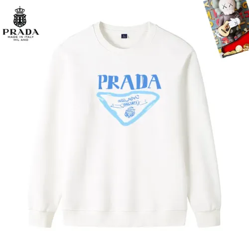 Wholesale Prada Hoodies Long Sleeved For Men #1421315 $40.00 USD, Wholesale Quality Replica Prada Hoodies