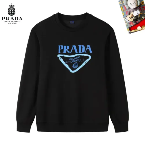 Wholesale Prada Hoodies Long Sleeved For Men #1421316 $40.00 USD, Wholesale Quality Replica Prada Hoodies