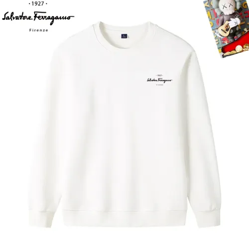Wholesale Salvatore Ferragamo Hoodies Long Sleeved For Men #1421337 $40.00 USD, Wholesale Quality Replica Salvatore Ferragamo Hoodies