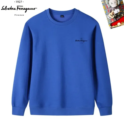 Wholesale Salvatore Ferragamo Hoodies Long Sleeved For Men #1421340 $40.00 USD, Wholesale Quality Replica Salvatore Ferragamo Hoodies