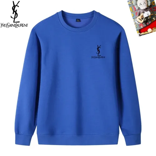 Wholesale Yves Saint Laurent YSL Hoodies Long Sleeved For Men #1421388 $40.00 USD, Wholesale Quality Replica Yves Saint Laurent YSL Hoodies