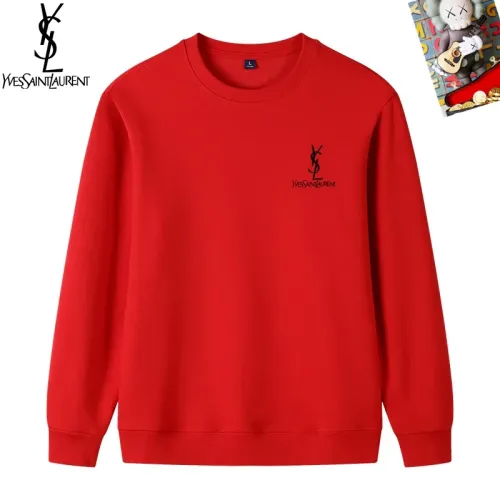Wholesale Yves Saint Laurent YSL Hoodies Long Sleeved For Men #1421389 $40.00 USD, Wholesale Quality Replica Yves Saint Laurent YSL Hoodies