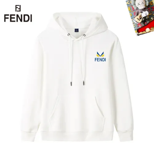 Wholesale Fendi Hoodies Long Sleeved For Men #1421398 $40.00 USD, Wholesale Quality Replica Fendi Hoodies