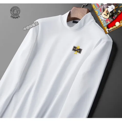 Replica Versace T-Shirts Long Sleeved For Men #1421432 $40.00 USD for Wholesale