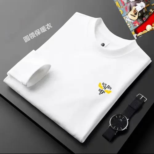 Replica Fendi T-Shirts Long Sleeved For Men #1421443 $40.00 USD for Wholesale