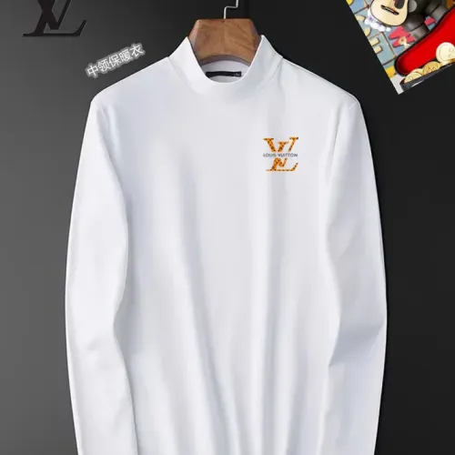 Wholesale Louis Vuitton LV T-Shirts Long Sleeved For Men #1421465 $40.00 USD, Wholesale Quality Replica Louis Vuitton LV T-Shirts