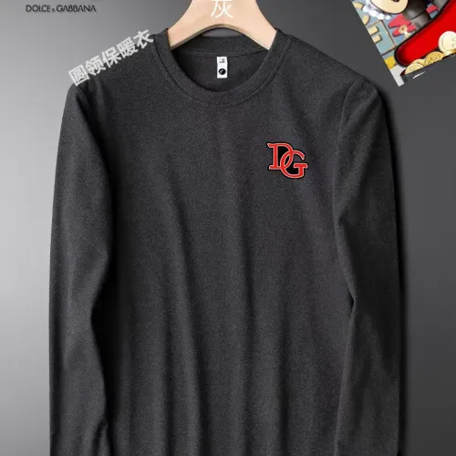 Wholesale Dolce &amp; Gabbana D&amp;G T-Shirts Long Sleeved For Men #1421469 $40.00 USD, Wholesale Quality Replica Dolce &amp; Gabbana D&amp;G T-Shirts