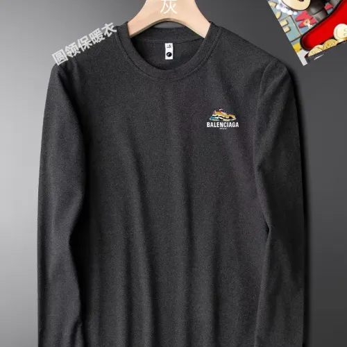 Wholesale Balenciaga T-Shirts Long Sleeved For Men #1421486 $40.00 USD, Wholesale Quality Replica Balenciaga T-Shirts